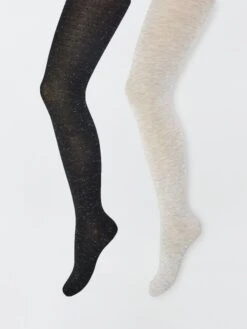 2 Paia Di Collant Caldi