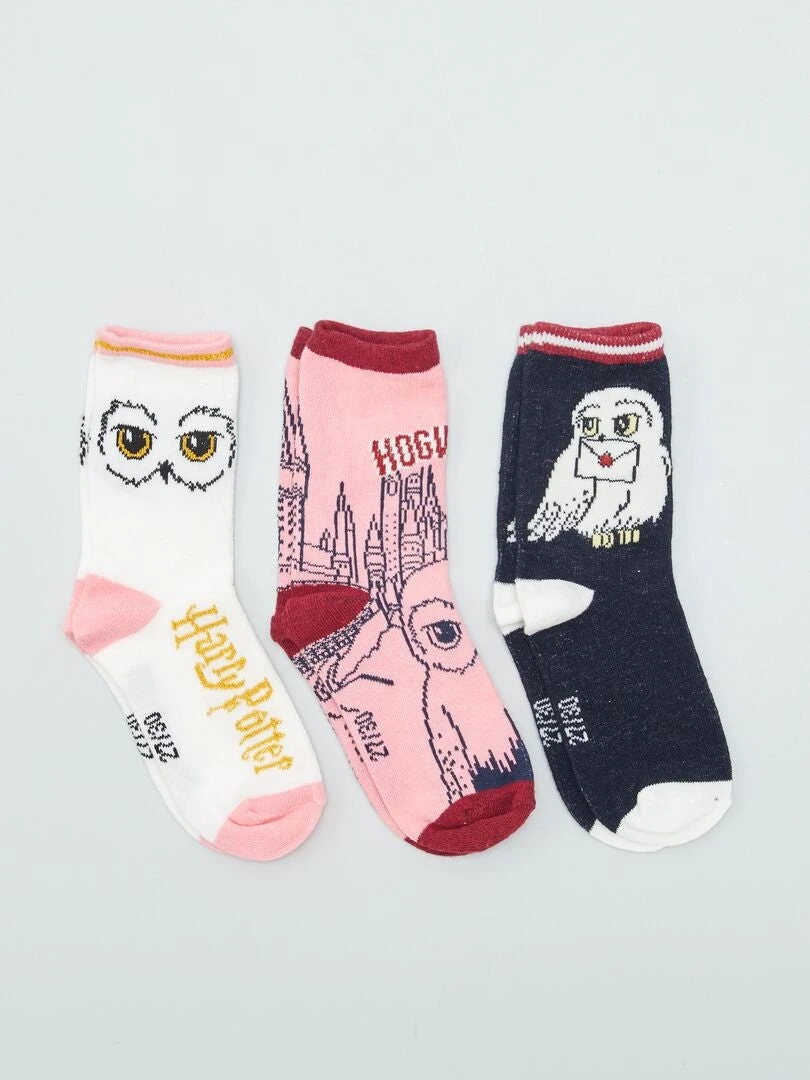 3 Paia Di Calzini 'Harry Potter' 2 3 Paia Di Calzini 'Harry Potter' - immagine 2