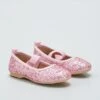 Ballerine Con Paillettes E Cinturino Elastico