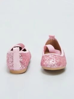 Ballerine Con Paillettes E Cinturino Elastico -Kiabi ballerine con paillettes e cinturino elastico rosa azf81 2 frb3