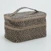 Beauty Case Con Stampa Leopardata