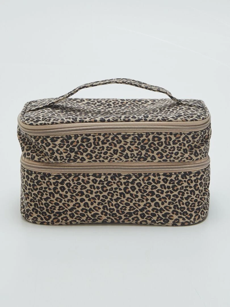 Beauty Case Con Stampa Leopardata 4 Beauty Case Con Stampa Leopardata - immagine 4