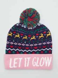 Berretto Di Natale Con Luci