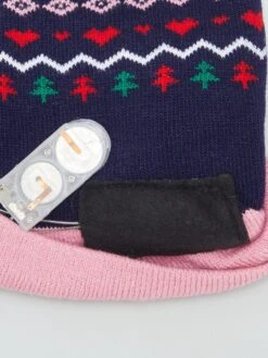 Berretto Di Natale Con Luci -Kiabi berretto di natale con luci rosa azg53 2 frb4