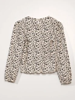 Blusa A Fiori -Kiabi blusa a fiori bianco azi41 1 frb3