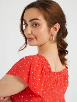 Blusa Con Stampa - Facile Da Infilare -Kiabi blusa con stampa facile da infilare rosso acb13 1 frb7