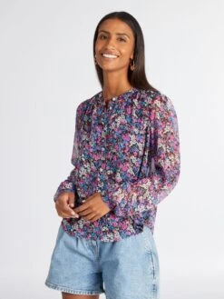 Blusa JDY Con Stampa Floreale -Kiabi blusa jdy con stampa floreale multicolorefloreale amw62 1 frb3