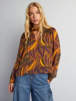 Blusa Morbida In Voile - 7 Blusa Morbida In Voile - -Kiabi blusa morbida in voile marrone bfj53 1 frb3