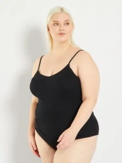 Body A Coste -Kiabi body a coste nero zj411 2 frb6