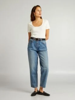 Body In Maglia A Coste Tinta Unita -Kiabi body in maglia a coste tinta unita bianco zi853 3 frb4