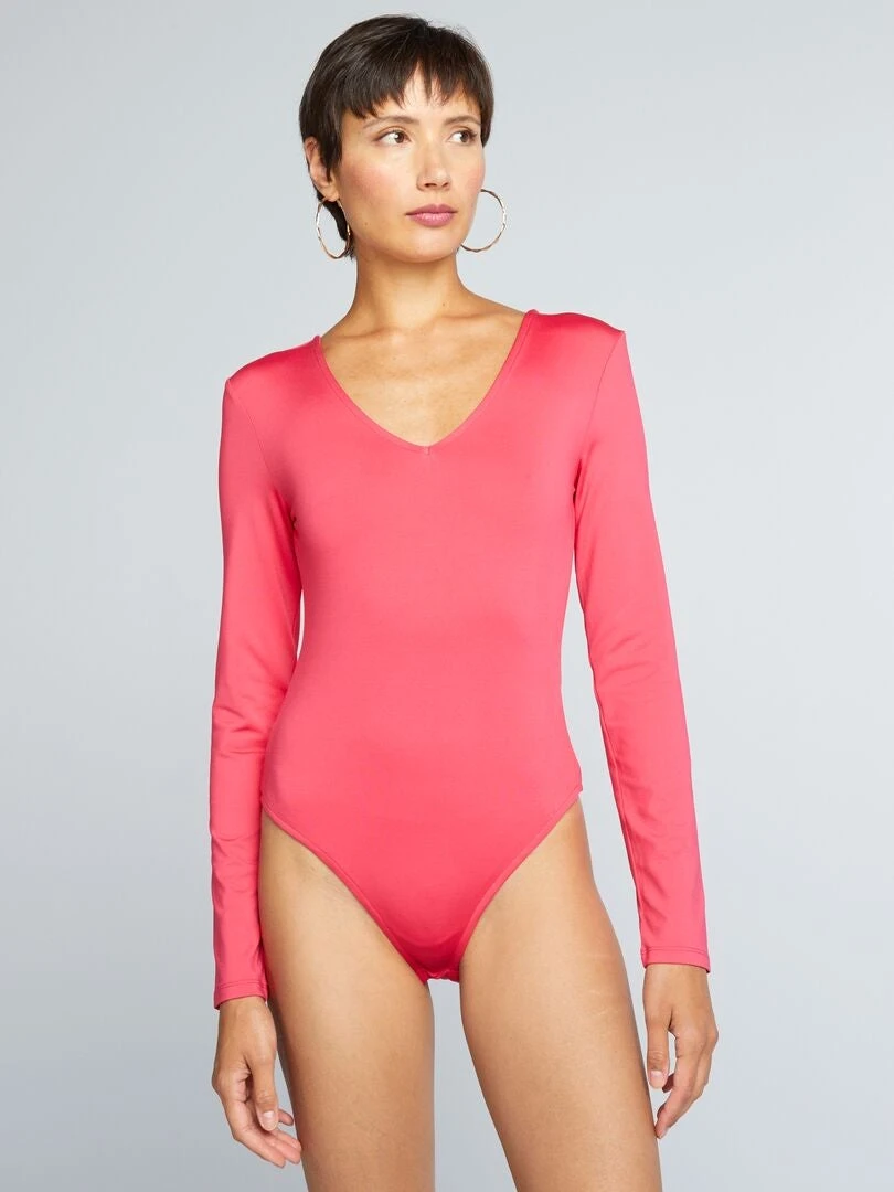 Body Maniche Lunghe In Microfibra 2 Body Maniche Lunghe In Microfibra - immagine 2