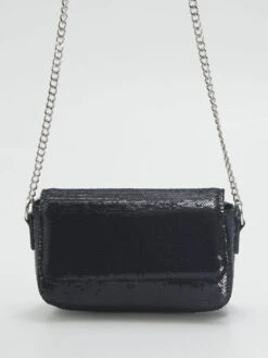 Borsa A Tracolla In Lustrini -Kiabi borsa a tracolla in lustrini nero axi99 1 frb3