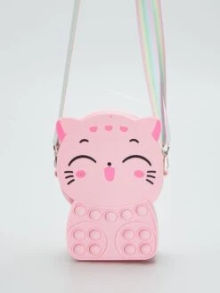 Borsa Pop-It Gatto Kawai -Kiabi borsa pop it gatto kawai rosa bak97 1 frb3