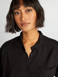 Camicetta Classica -Kiabi camicetta classica nero azc47 1 frb5