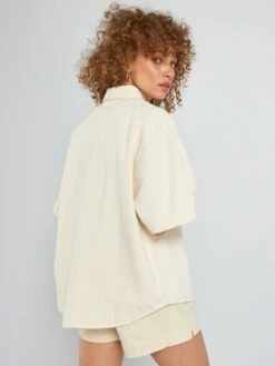 Camicetta Tinta Unita - 2 Tasche -Kiabi camicetta tinta unita 2 tasche beige acr61 1 frb3