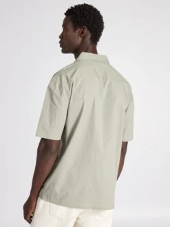 Camicia A Maniche Corte Con Tasca -Kiabi camicia a maniche corte con tasca grigio ade24 2 frb5