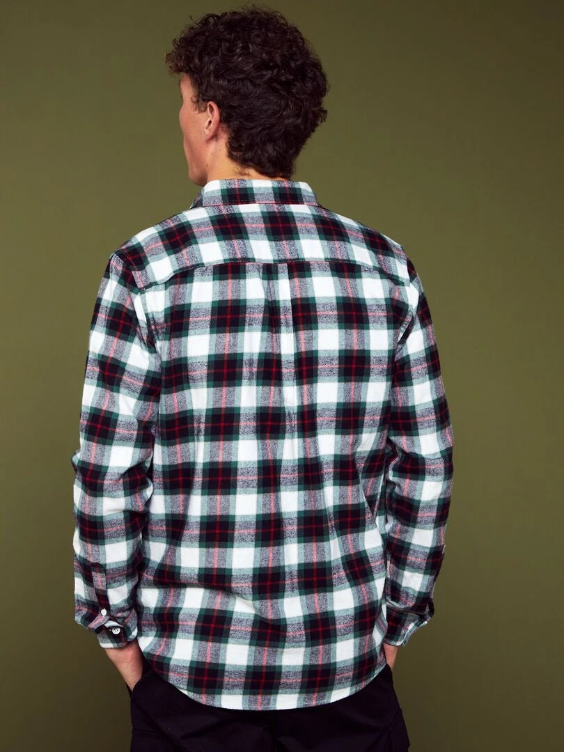 Camicia A Quadri In Flanella 3 Camicia A Quadri In Flanella - immagine 3