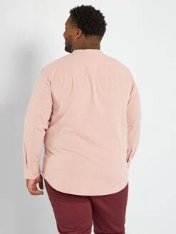 Camicia Collo Alla Coreana Con Maniche Lunghe -Kiabi camicia collo alla coreana con maniche lunghe rosa ajg50 1 frb3