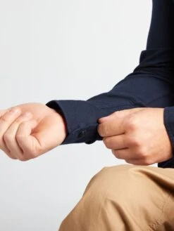 Camicia Con Apertura Magnetica - Facile Da Infilare -Kiabi camicia con apertura magnetica facile da infilare blu aml72 1 frb4