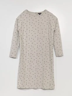 Camicia Da Notte In Jersey - Facile Da Infilare