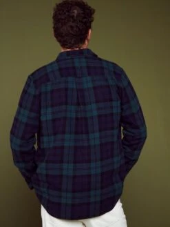 Camicia Dritta In Flanella -Kiabi camicia dritta in flanella verde aid53 6 frb3