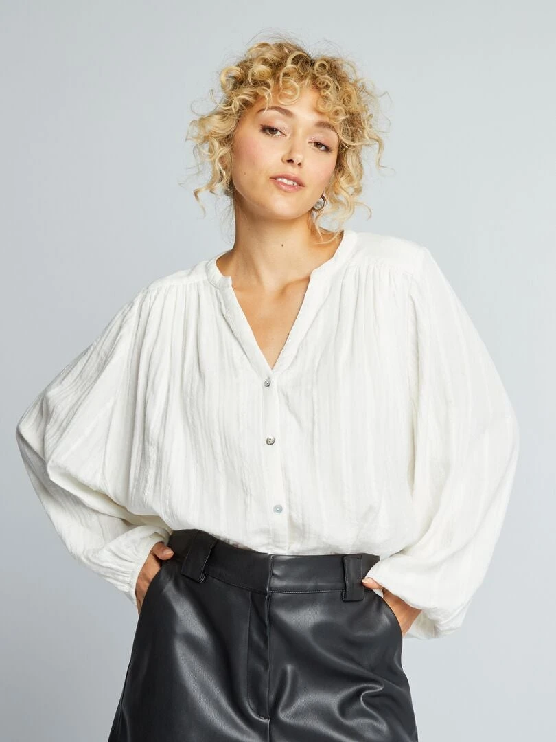 Camicia In Doppia Garza Di Cotone 1 Camicia In Doppia Garza Di Cotone