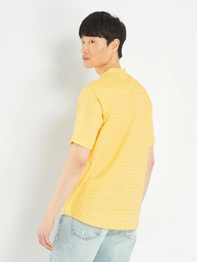 Camicia In Lino Con Stampa 3 Camicia In Lino Con Stampa - immagine 3