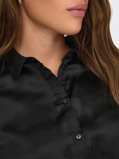 Camicia In Raso 'JDY' -Kiabi camicia in raso jdy nero bhb71 2 frb3