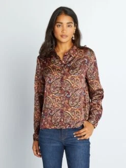 Camicia Morbida Con Stampa 'JDY' -Kiabi camicia morbida con stampa jdy nero amw29 1 frb3