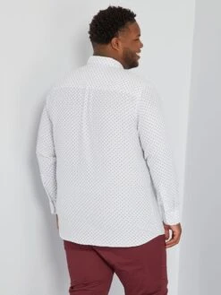 Camicia Regular A Maniche Lunghe -Kiabi camicia regular a maniche lunghe bianco ade25 3 frb4