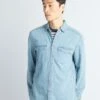 Camicia Regular In Denim