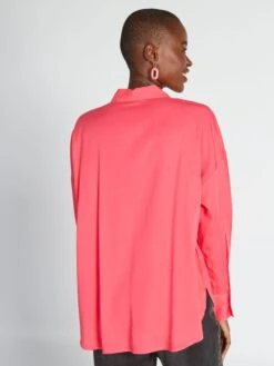 Camicia Tinta Unita A Maniche Lunghe 7 Camicia Tinta Unita A Maniche Lunghe -Kiabi camicia tinta unita a maniche lunghe rosa aee34 3 frb3