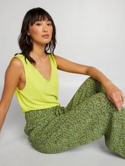 Canotta Con Scollo A V