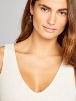 Canotta Con Spalline Larghe -Kiabi canotta con spalline larghe beige azz71 1 frb4