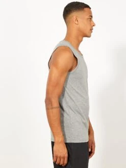 Canottiera Notte Tinta Unita -Kiabi canottiera notte tinta unita grigio wp334 1 frb4