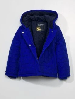 Capotto Imbottito Con Cappuccio -Kiabi capotto imbottito con cappuccio blu awj44 1 frb3