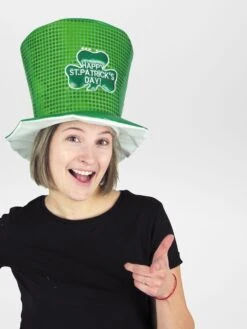 Cappello Saint Patrick Con Lustrini