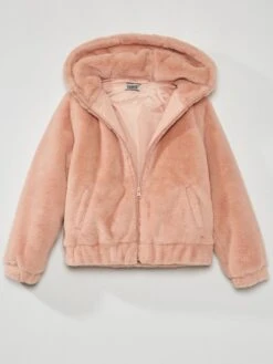 Cappotto Corto Effetto Pelliccia 5 Cappotto Corto Effetto Pelliccia -Kiabi cappotto corto effetto pelliccia rosa avq89 1 frb3