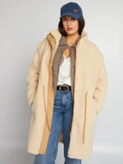Cappotto In Sherpa