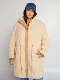 Cappotto In Sherpa 9 Cappotto In Sherpa -Kiabi cappotto in sherpa beige ayy92 1 frb3