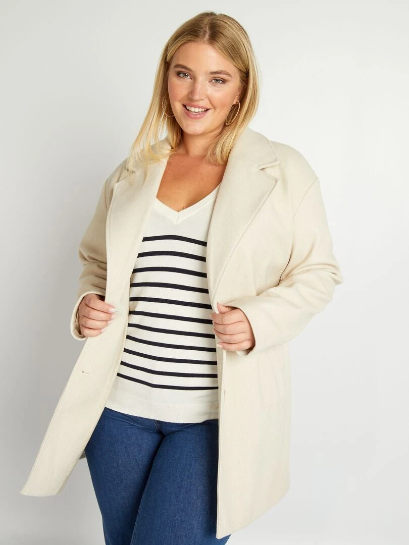 Cappotto Lungo Con Revers 5 Cappotto Lungo Con Revers - immagine 5