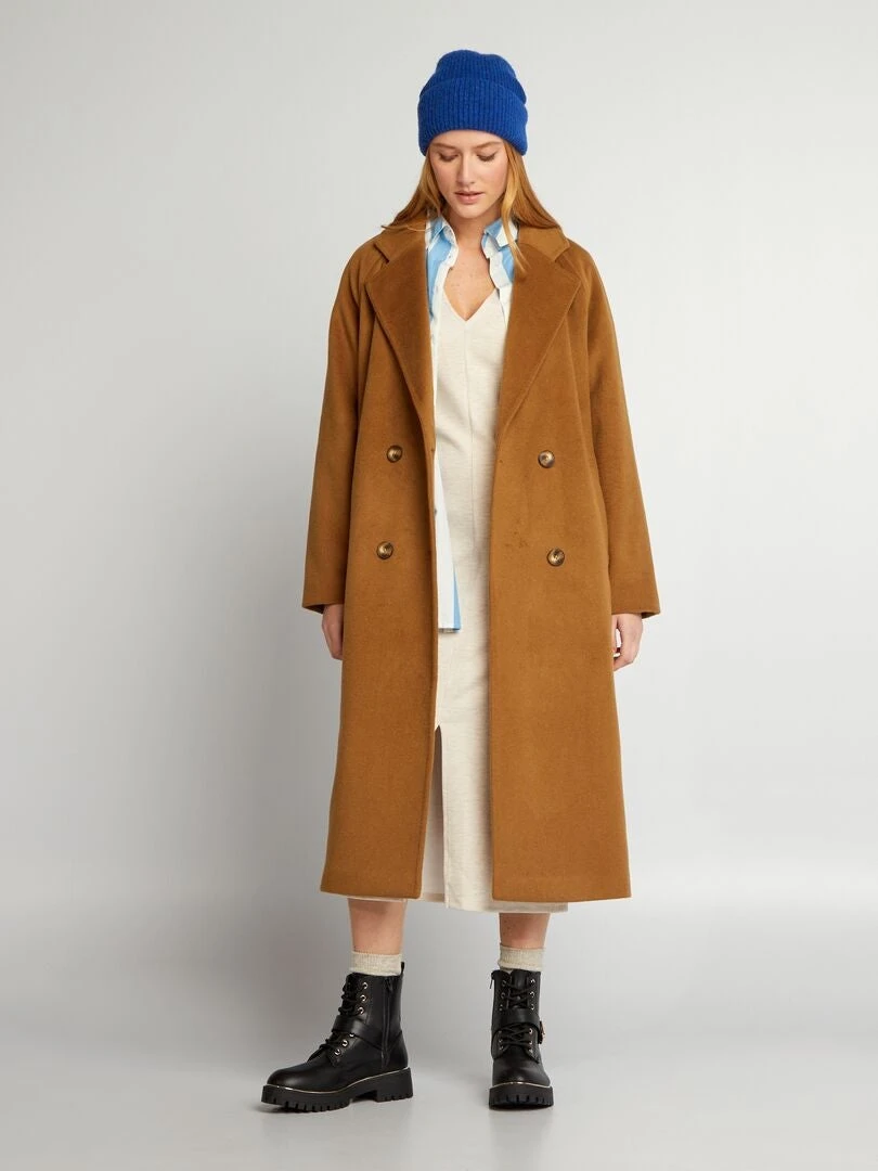 Cappotto Lungo In Lana 3 Cappotto Lungo In Lana - immagine 3