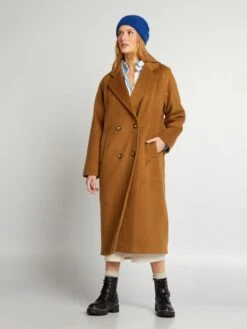 Cappotto Lungo In Lana 12 Cappotto Lungo In Lana -Kiabi cappotto lungo in lana marrone ann18 1 frb5