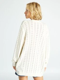 Cardigan All'uncinetto -Kiabi cardigan alluncinetto beige ajy90 1 frb3