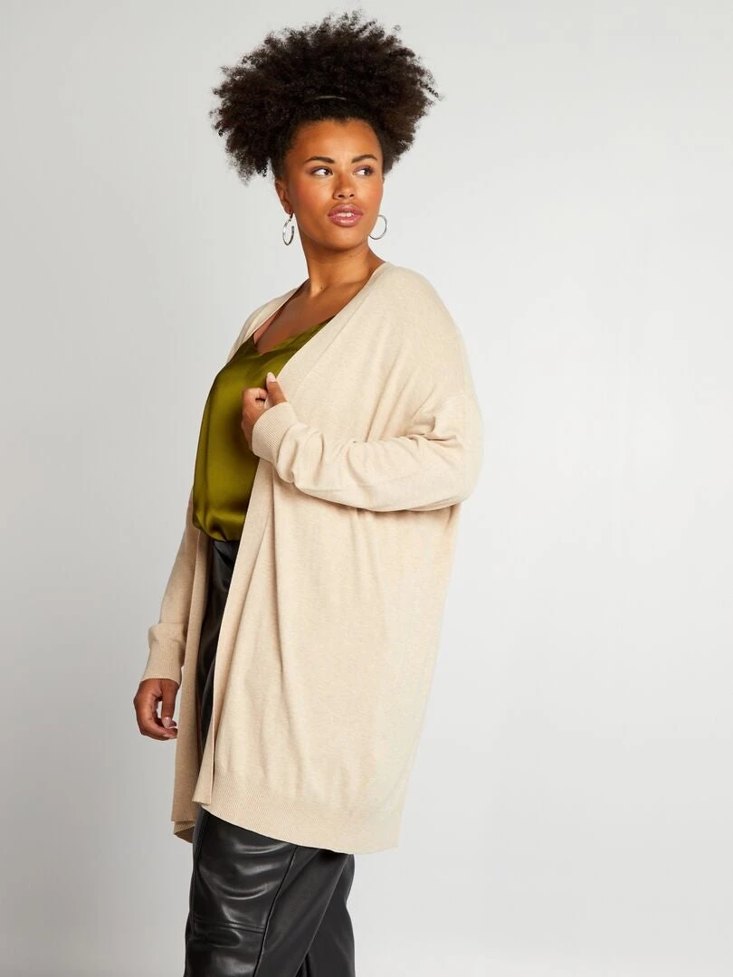 Cardigan Aperto Lunghezza Midi 3 Cardigan Aperto Lunghezza Midi - immagine 3