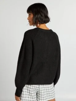 Cardigan Caldo -Kiabi cardigan caldo nero bhu20 5 frb5