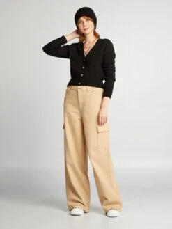 Cardigan Corto In Maglina