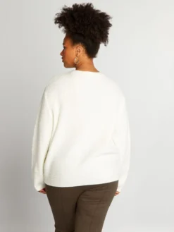 Cardigan In Maglia Con Bottoni -Kiabi cardigan in maglia con bottoni bianco avf36 2 frb4