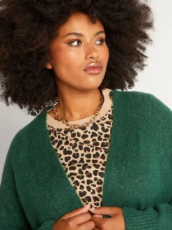 Cardigan In Maglia Midi 7 Cardigan In Maglia Midi -Kiabi cardigan in maglia midi verde aje30 2 frb3