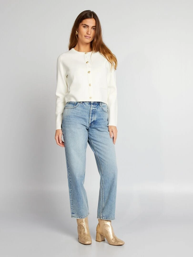 Cardigan In Maglia Tinta Unita 3 Cardigan In Maglia Tinta Unita - immagine 3